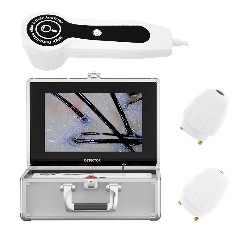 High-Definition Scalp Detector Compartment Scalp Care Hair Follicle Detection High-Definition Hd Compartment Portable Scalp Detector