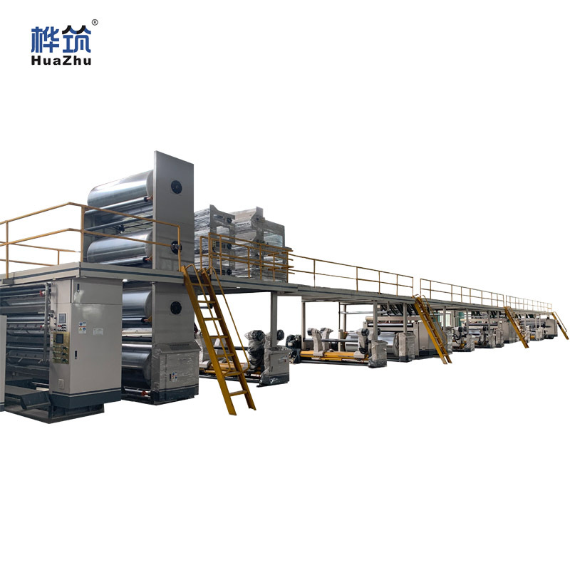 Corrugated Cardboard Production Line Corrugated Carton Production Equipment Three-Layer Five-Layer Seven-Layer Cardboard Box Production Assembly Line