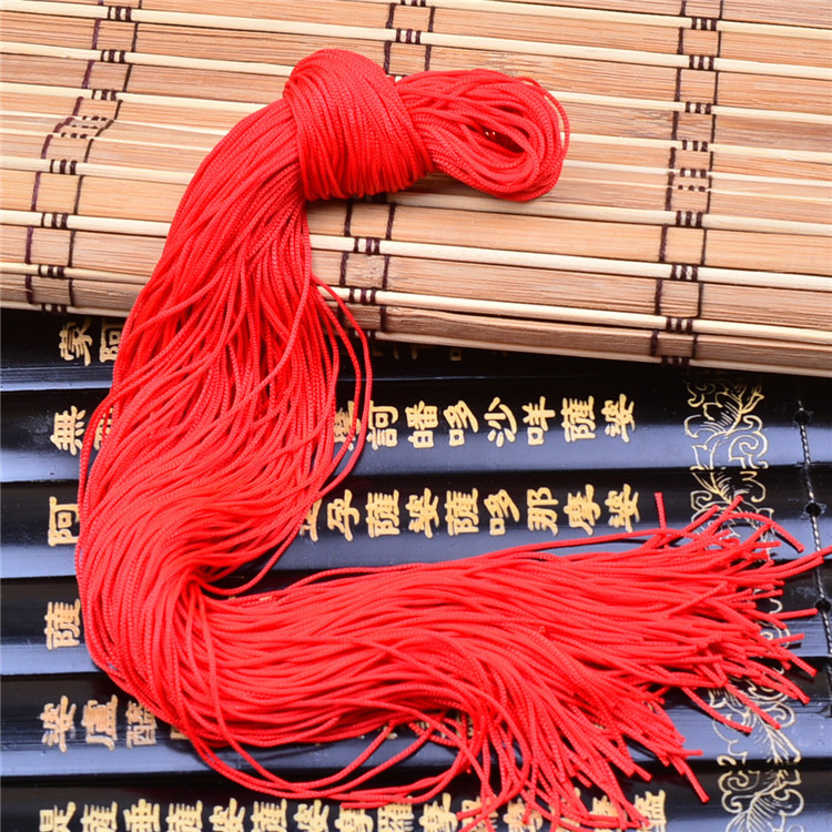 This year 72 jade line wholesale A line rope diy jewelry accessories red line braided bracelet rope red rope rope 65cm