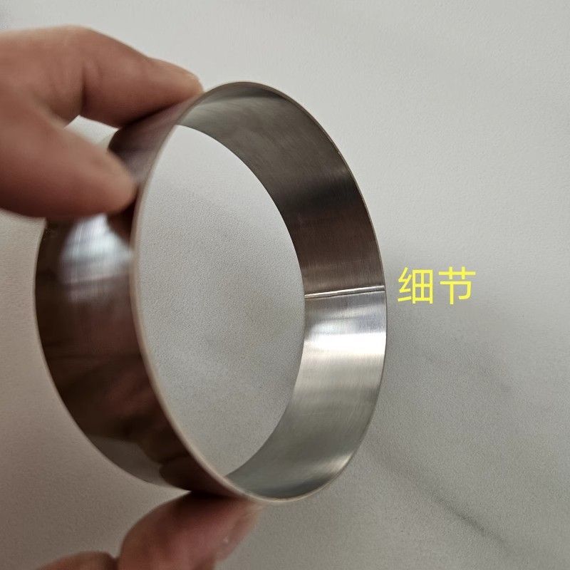 Stainless Steel Gold Tortilla Ring Pancake Griddle Rice Cake Rice Cake Fried Egg Multigrain Electric Griddle White Cake Mold