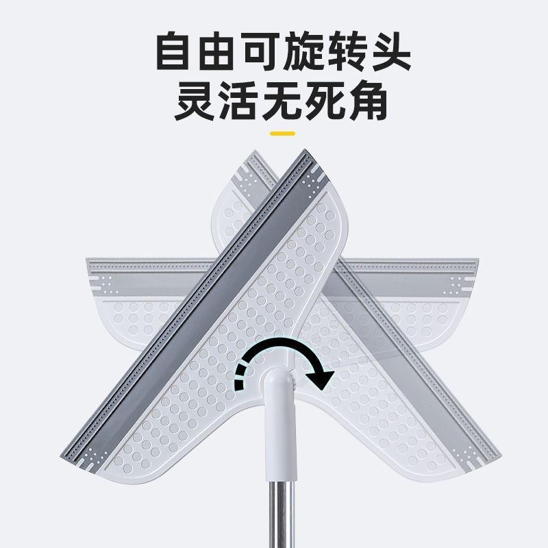 Silicone Magic Broom Household Wiper Sweeper Wipe Floor Toilet Bathroom Toilet Sweep Hair Wipe Artifact