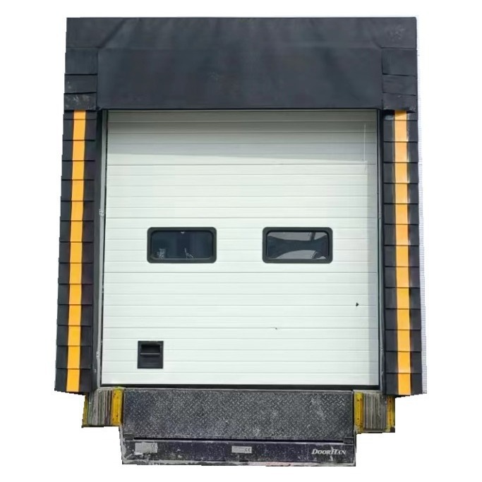 Logistics storage loading and unloading port fixed wharf insulation seal anti-collision sponge door seal