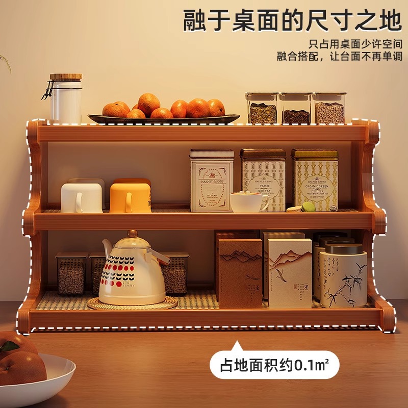 Cup Rack Storage Rack Dining Table Top Cup Shelf Desktop Tea Set Mug Storage Rack Sideboard Water Cup Display Rack