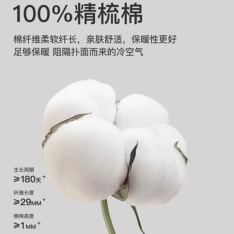 100% Cotton Men's Autumn and Winter Warm Autumn Pants Pure Cotton Men's Slim-Fit fleece-lined Warm Pants Pure Cotton Bottoming Cotton Pants Underpants