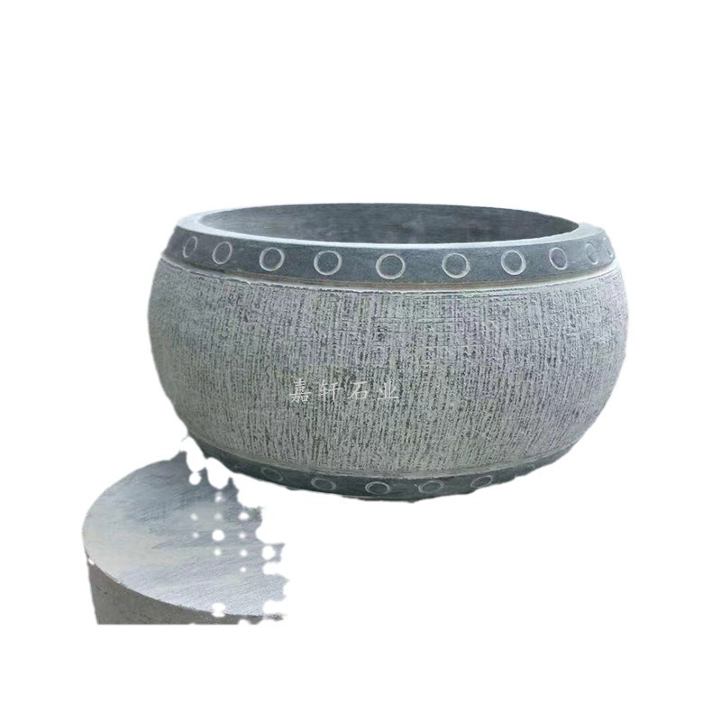 Stone Carving, Bluestone Pillar, Pier Stone, Doorway Pillar Base, Stone Household Antique-Style Pillar, Pillar Top Stone Base, Stone Antique-Style Carving