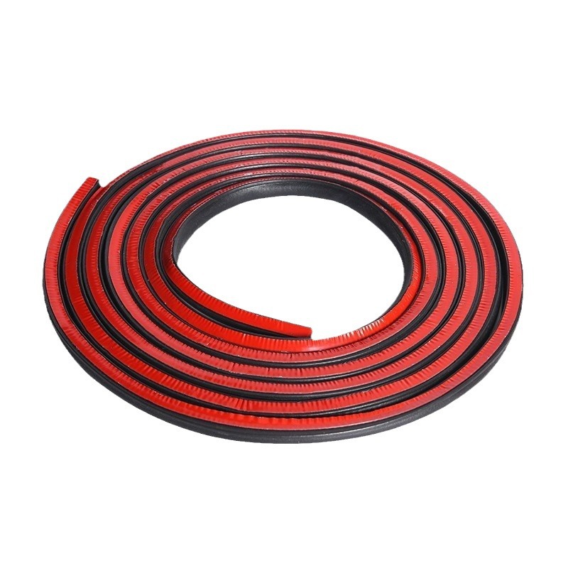 Automobile sound insulation sealing strip All-vehicle universal door crack noise reduction rubber strip is equipped with mute dust-proof waterproof gap