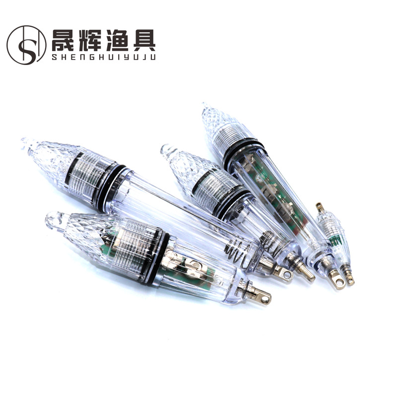 [Оптовая продажа с завода] цветная электронная лампа для ловли рыбы, глубоководная ловля, водонепроницаемое LED устройство для сбора рыбы