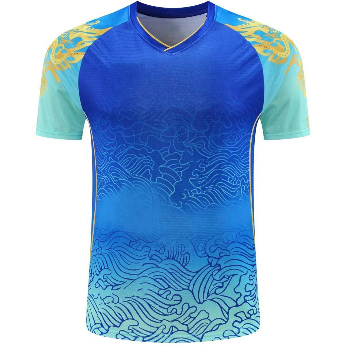 Table Tennis Badminton Clothing New Summer Breathable Quick-Drying Sweat-Absorbent Jersey Boys and Girls Clothing Provincial Team Competition Clothing Special