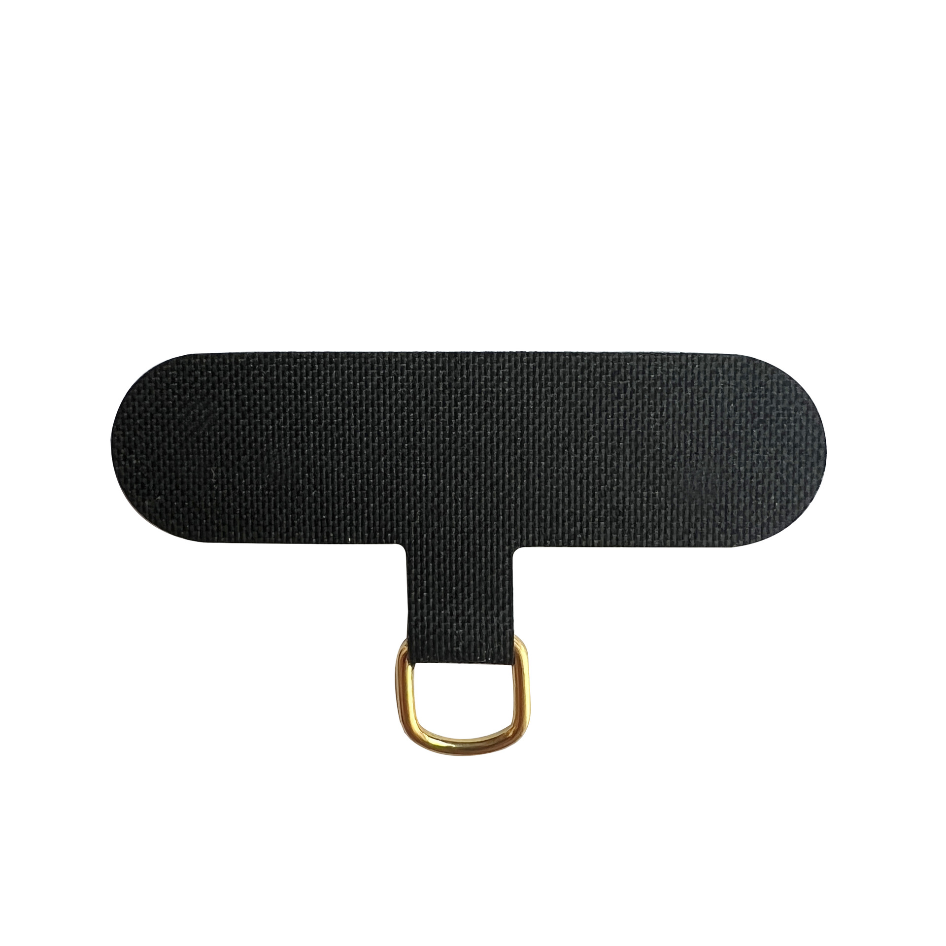 Factory Direct Sales mobile phone clip gasket anti-lost strong black durable removable phone case hanging lanyard patch