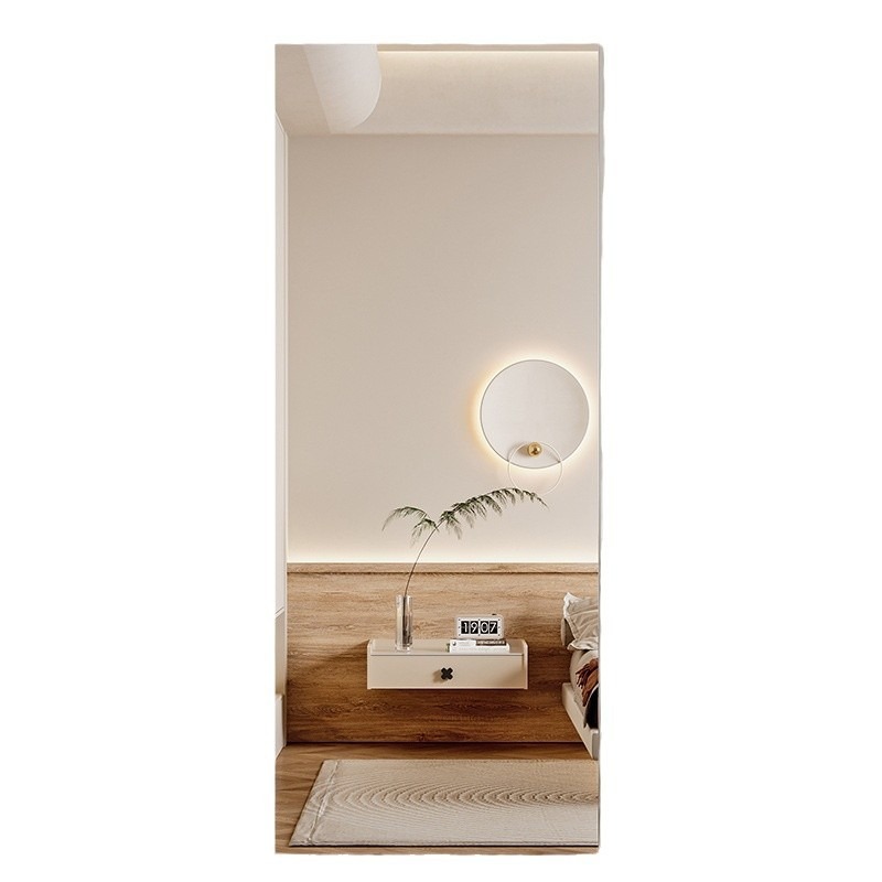 Acrylic Soft Mirror Full-Length Mirror Home Wall-Mounted Self-Adhesive Girls Bedroom Full-Length Mirror Wardrobe Fitting Mirror