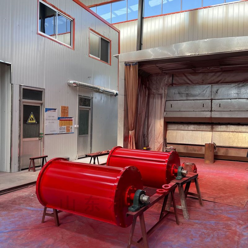 CTZ semi-magnetic drum midfield strong permanent magnet drum filter automatic iron unloading semi-magnetic drum iron removal equipment magnetic separator