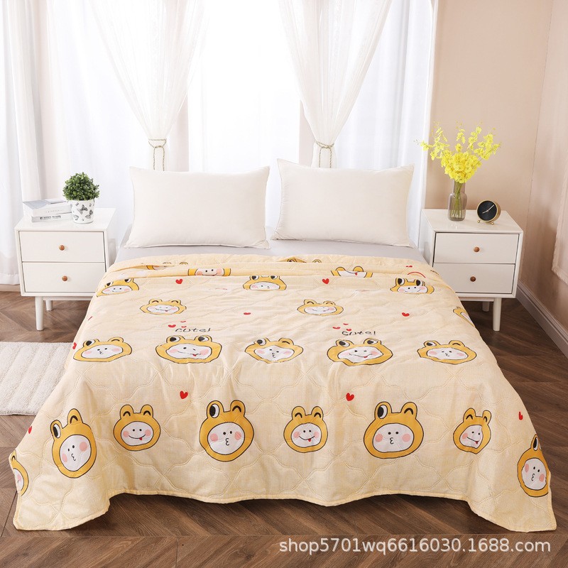 Washed cotton summer cool quilt air conditioning quilt live distribution will sell lock guest gifts summer quilt opening activities presented wholesale
