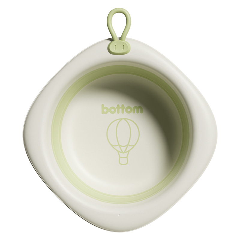 Baby Washbasin Baby Special Washbasin Folding Basin Newborn Baby Children Small Basin Foldable Maternal and Infant Supplies