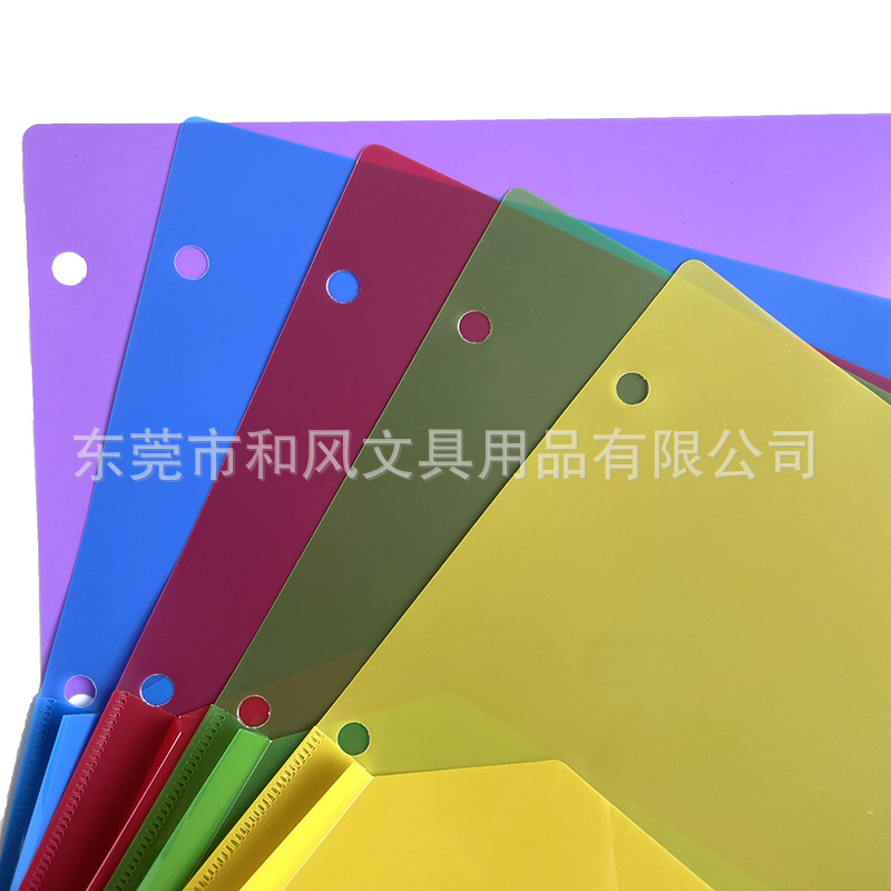 Rainbow Index Page with 5 Expandable Grid Pockets for Organizing Files, Index Divider Pockets, Us Standard 8.5*11inch Pocket