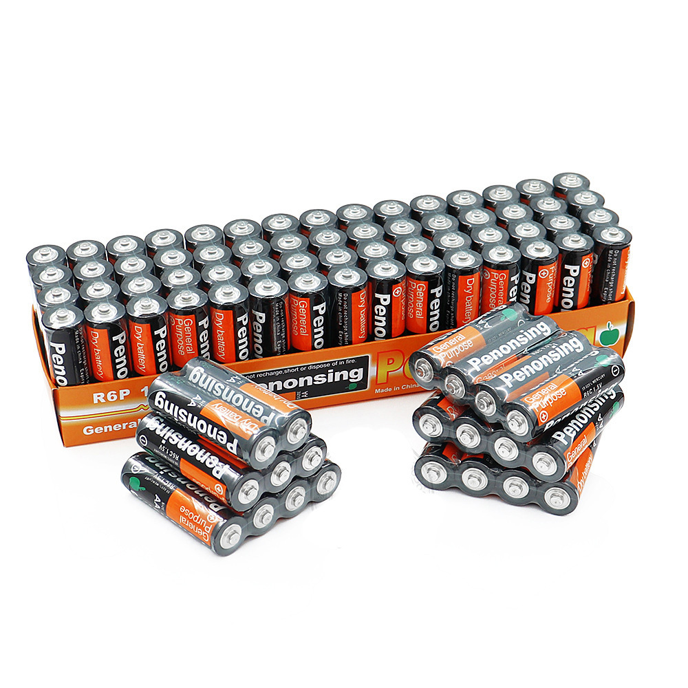 High Capacity No.5 No.7 AA Battery No.7 No.5 Carbon Battery No.5 aa Remote Control Flipchart Toy Dry Battery