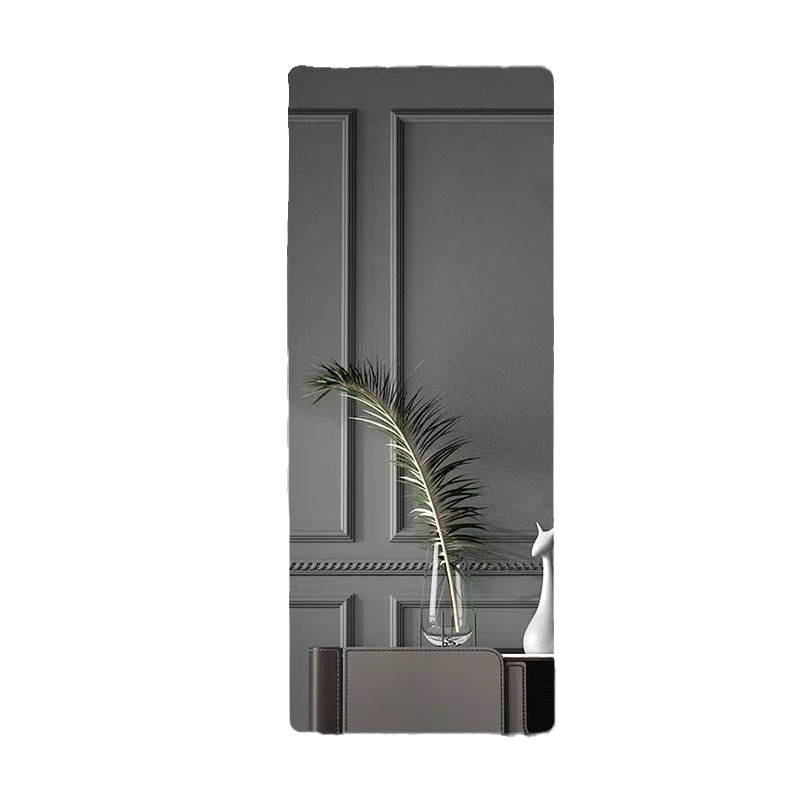 HD Full-length Mirror Floor Mirror Vertical Rounded Large Mirror Bedroom Living Room Dormitory Home Fitting Mirror Dressing Mirror