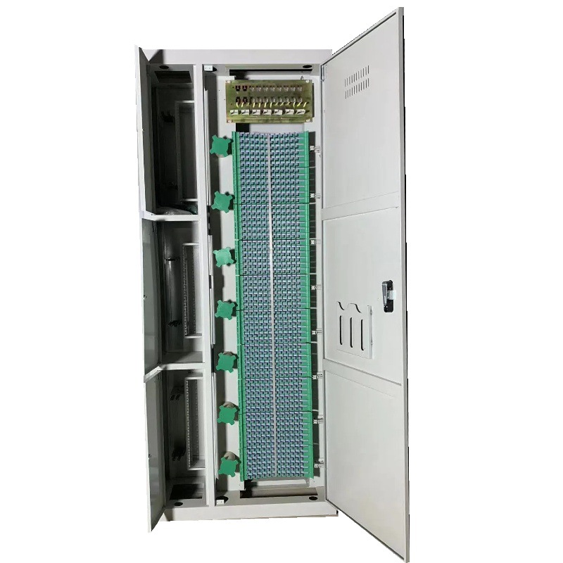 720-Core Fiber Optic Distribution Frame Odf Floor-Standing Indoor Data Center Dedicated Three-Network Four-Network 1440-Core Distribution Cabinet