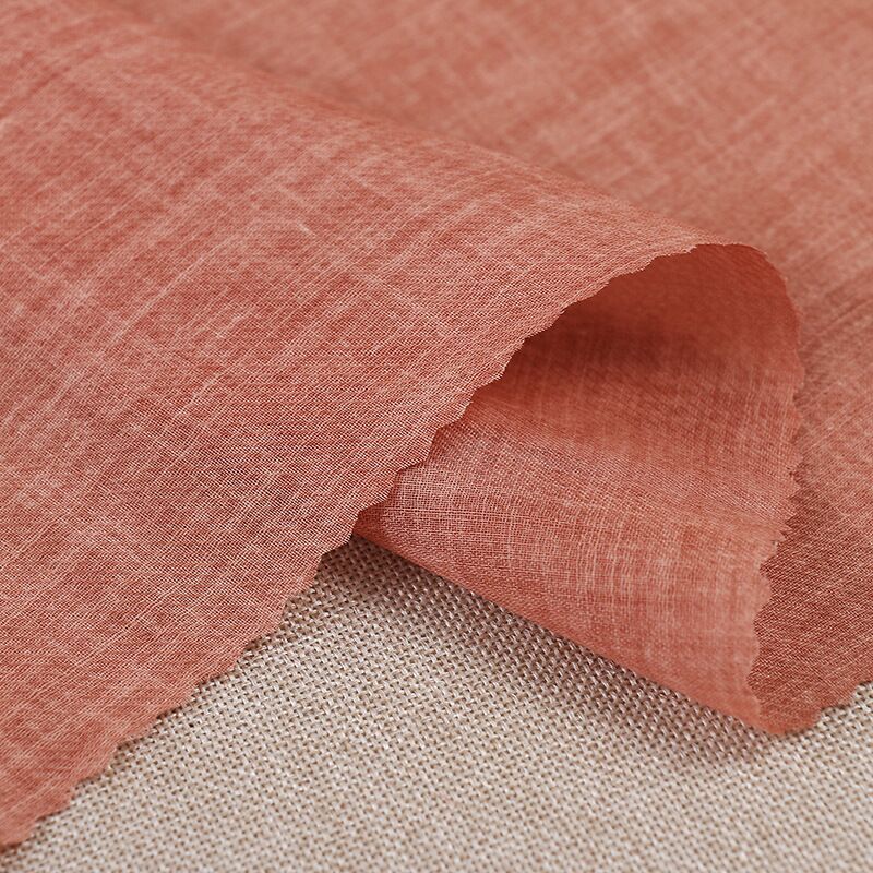 Spring and Summer Ramie Tencel Twill Fabric, Thin Ramie Fried Two-Color Fabric, Shirt Dress Ramie Fabric