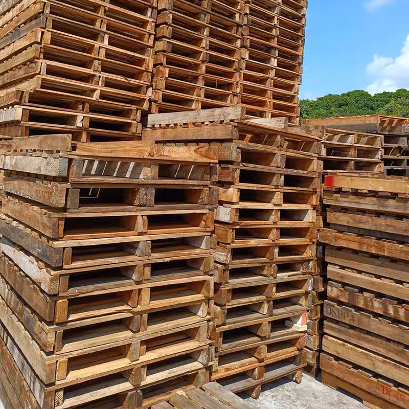 Double-Sided Fork Logistics Wooden Pallet Domestic Logistics Turnover Pallet Forklift Solid Wood Pallet Solid Wood Pallet Wooden Pallet Wooden Pallet
