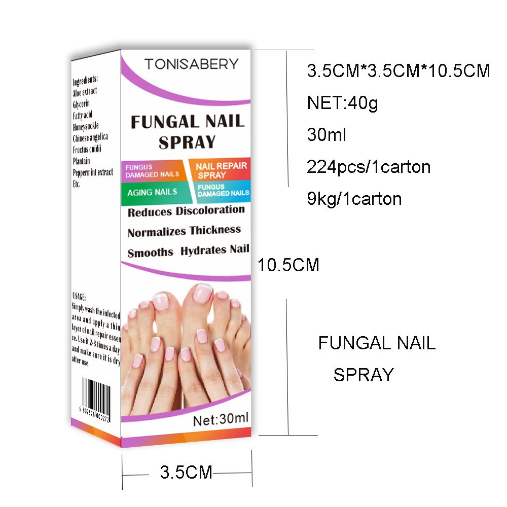Amazon Aliexpress Tk Supply Onychomycosis Care Spray Repair Soft Nail Thickening Nail Cleansing Antibacterial Liquid