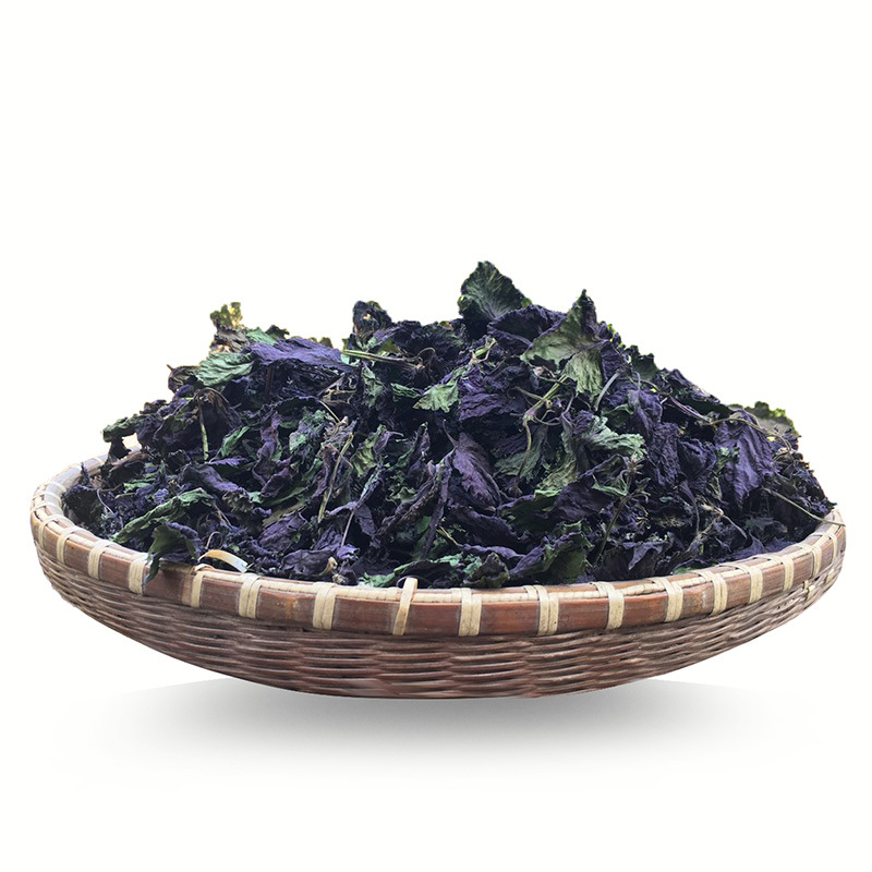 Fresh Wild Perilla Leaves, Dried Farm Perilla Leaves for Tea and Bath, to Remove Fishy Smell and Freshen Edible Spices, No Thick Stems, Free Seeds