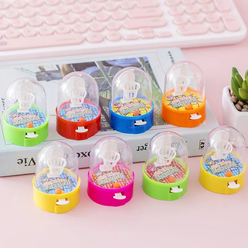 Mini handheld basketball Palm basketball shooting machine game children's educational desktop toy gift stall hot sale