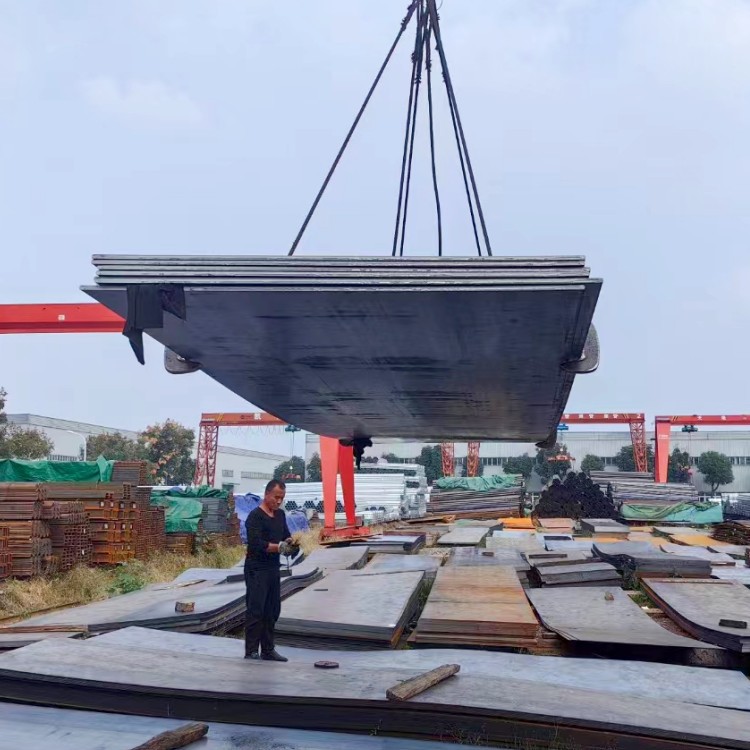 Supply Q235B Steel Plate, Hot-Rolled Flat Plate, Q345B Low Alloy Material, Laser Cutting Fixed Length Flat Plate