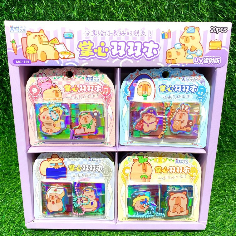 Мини-блокнот от Kapibala, милый и стильный