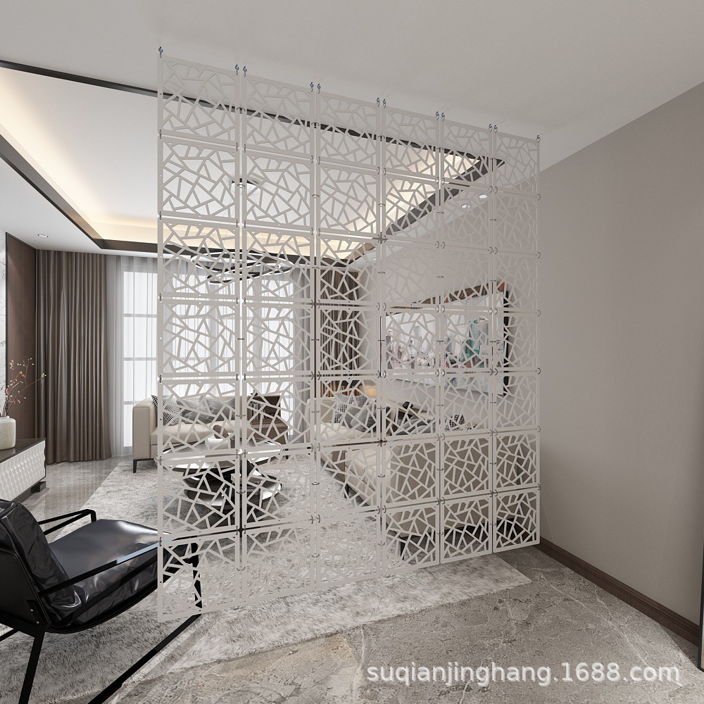 Fashionable European Style Hanging Screen Hanging Living Room Dining Room Bedroom Entrance Room Partition Folding Office Screen Manufacturer