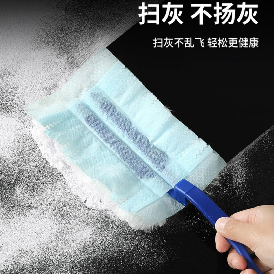 Disposable electrostatic dust duster retractable cleaning ash sweeping artifact cleaning dust gap adsorption ash sweeping
