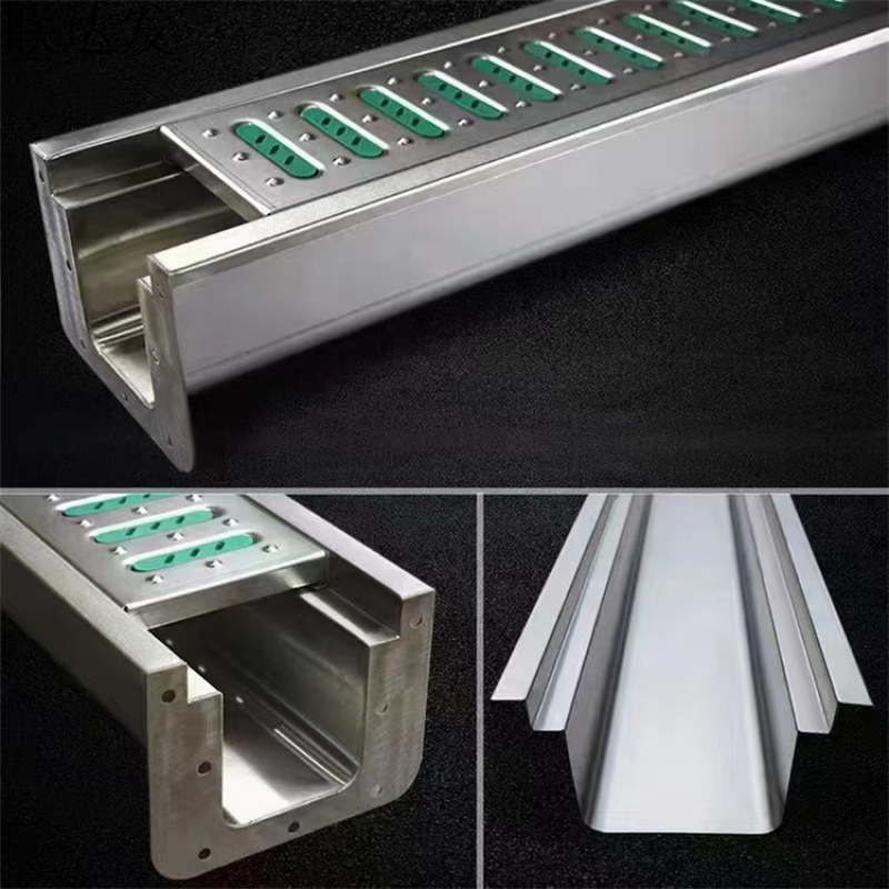 Factory-Supplied 600 Round Ductile Iron Manhole Cover, Three-Piece Cast Iron Cover Plate, Stainless Steel Cover Plate Suitable for Residential Areas, Parks and Roads