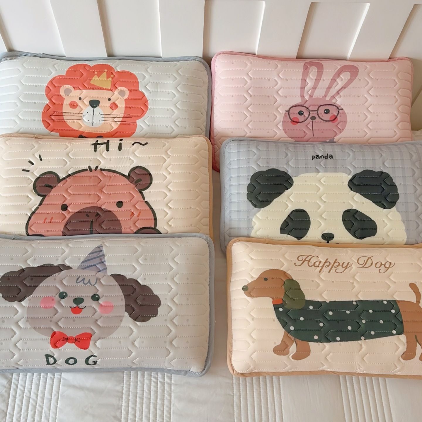 Детская мультяшная охлаждающая наволочка из латекса, охлаждающий коврик, простынь для малышей, игровое одеяло, набор латексных матов