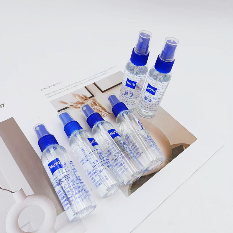 in stock glasses cleaning liquid can print logo care agent computer mobile phone screen lens 60ml lens cleaning agent