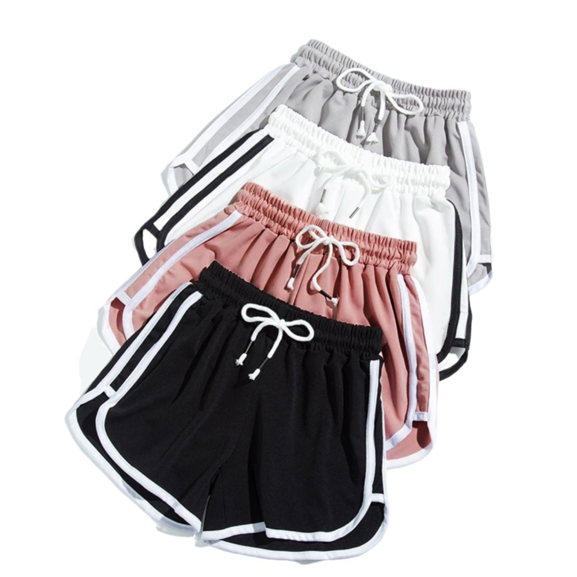 Sports Shorts for Women in Summer, Loose, Running and Fitness Outerwear, High-Waisted, Wide-Legged, Slimming Look, Large Size, Casual Home Sleeping Pants