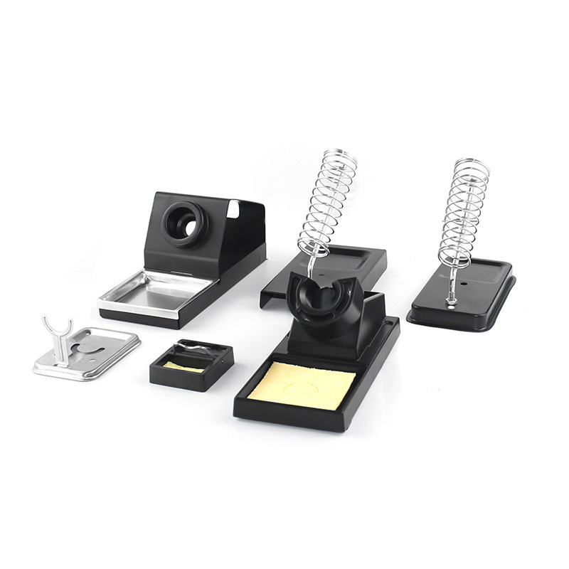 Factory wholesale multi-functional Luo iron rack soldering station aluminum alloy high temperature resistant soldering iron rack cast iron special electric soldering rack