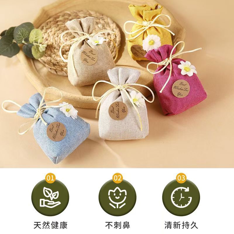 Wardrobe Sachet Gardenia Household Wardrobe Clothes Aromatherapy Four Seasons Odor Removal Fragrance Car Aromatherapy Toilet Sachet