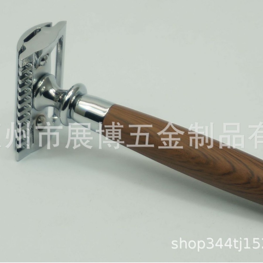 Manual Shaver razor shaver wood grain handle safety Shaver five-layer three-layer knife hair remover
