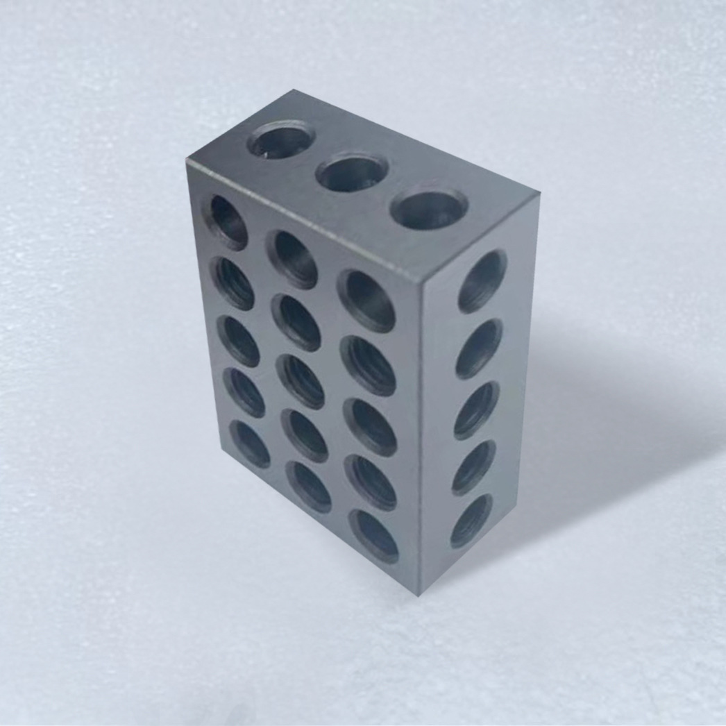 23-Hole Parallel Equal High Block Milling Machine Parallel Pad Iron 25-50-75 Machine Tool Parallel Iron Vise Pad