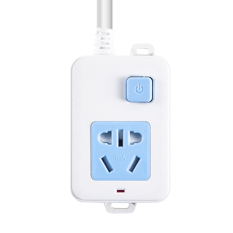 High-Power 16A Air Conditioner Socket Power Strip with Cable Extension 2358m Long Cable Power Strip with Switch for Water Heater