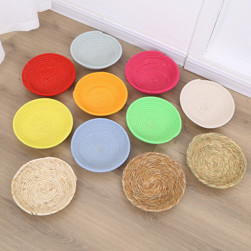 Straw Woven Pigeon Nest, Pigeon Breeding Nest, Rabbit Hamster Guinea Pig Corn Husk Nest, Pet Nest, Straw Woven Nest