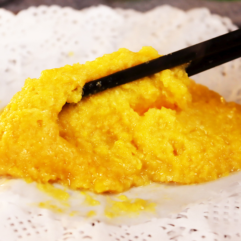 Fresh glutinous corn pulp package fresh pulp Bud sticky corn cake sticky sweet corn cake pot baked breakfast noodle cake fast food