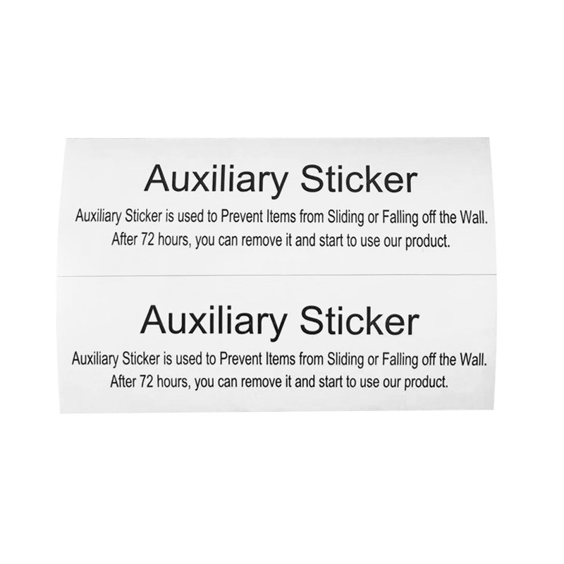 Auxiliary Stickers, Nail-Free Glue, Punch-Free Bathroom Pendant Accessories, Positioning Anti-Slip Self-Adhesive Stickers, Chinese and English Version Manufacturers