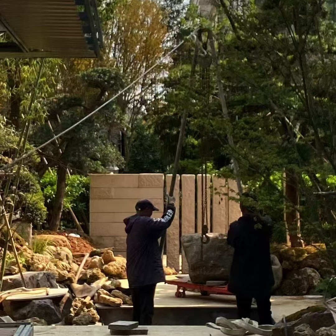 Villa Landscape Wall