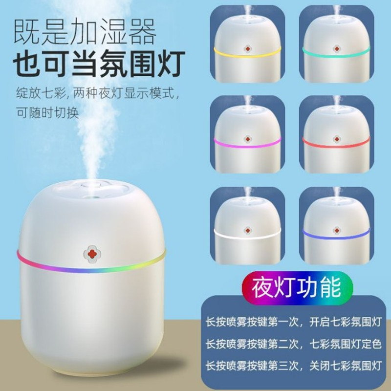 New Lucky Grass Air Humidifier USB Desktop Home Car Mini Humidifier Logo Essential Oil Aromatherapy Machine