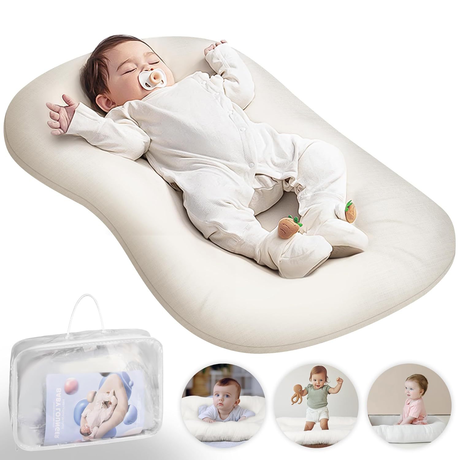 Comfortable Bed-In-Bed Bionic Bed Anti-Jump Baby Nest Crib Baby Bed Anti-Pressure Bed Recliner Cross-Border Portable
