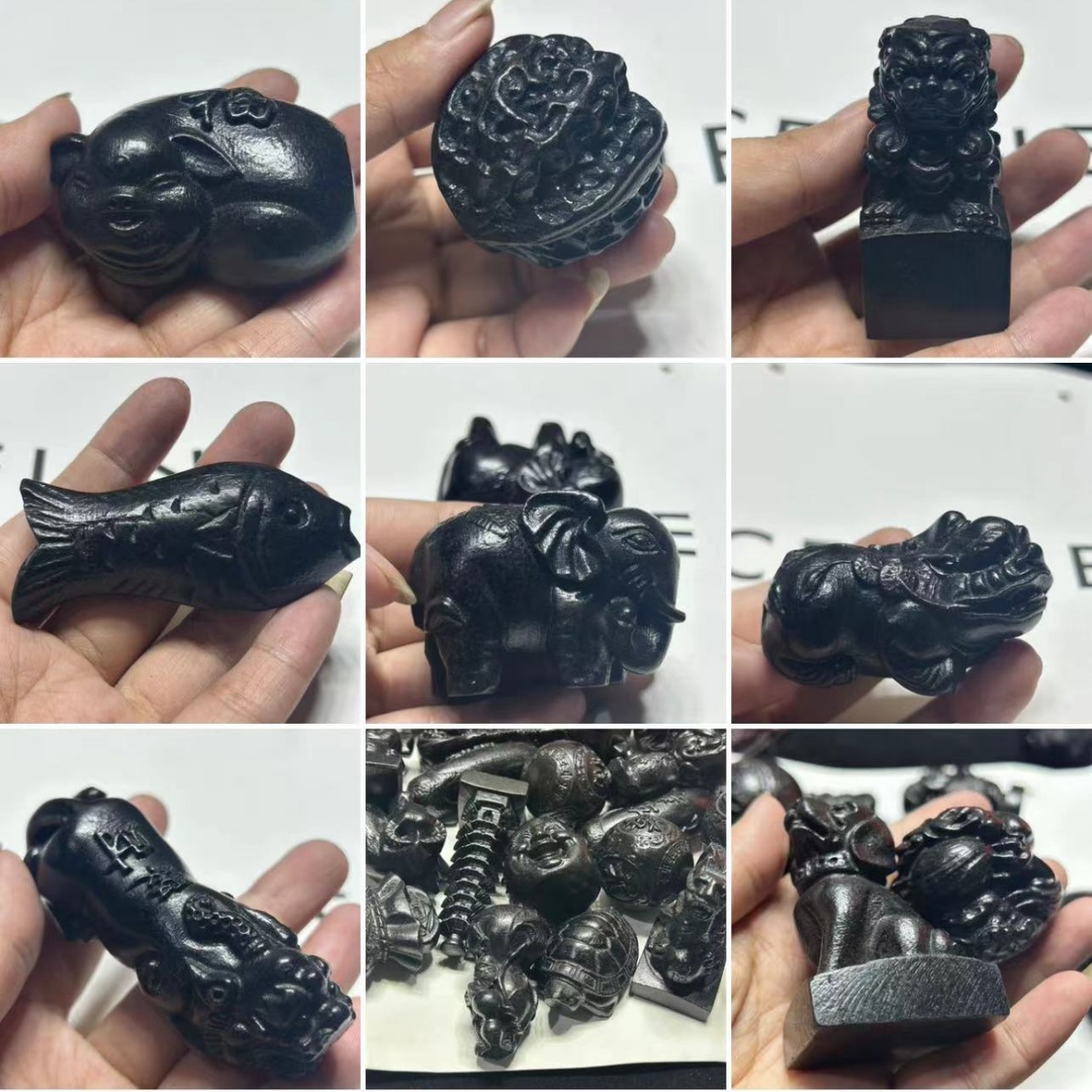 Разнообразные изделия из черного дерева, эбеновые украшения, подарки ручной работы, изделия из массива дерева, медицинские шарики и другие оптовые товары