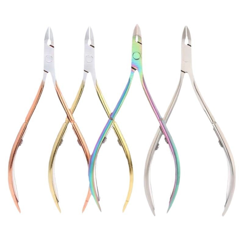 Ready-made Stainless Steel 8710 Dead Skin Removal Barb Care Manicure Tools Nail Clippers Dead Skin Scissors Easy to Cut Nail Clippers