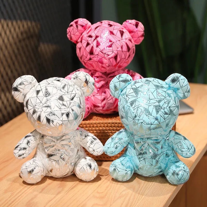 Creative candy rabbit candy bear doll plush toy grab doll birthday gift wedding wholesale