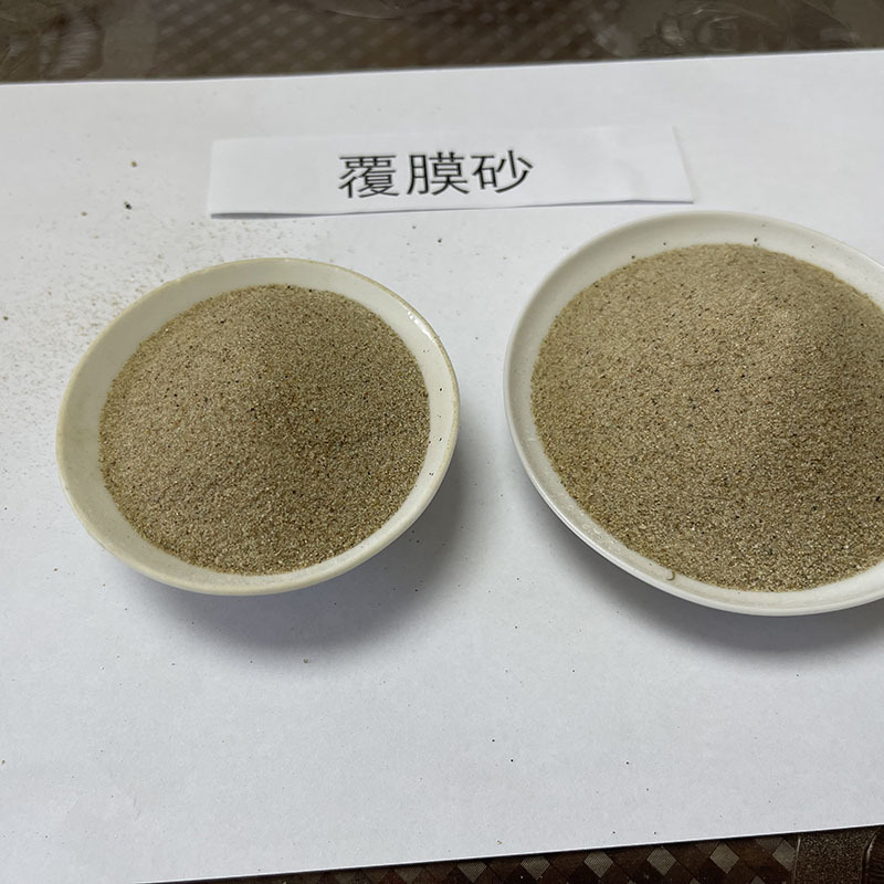 Coated Sand Manufacturers Wholesale Coated Sand for Cast Aluminum, Cast Steel, Cast Iron Castings, High Temperature Resistant and High Strength Silica Sand, Quartz Sand