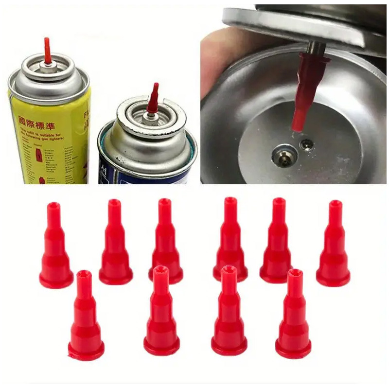 Butane gas cartridge gas tank gas nozzle lighter welding gun spray gun gas exhaust converter adapter